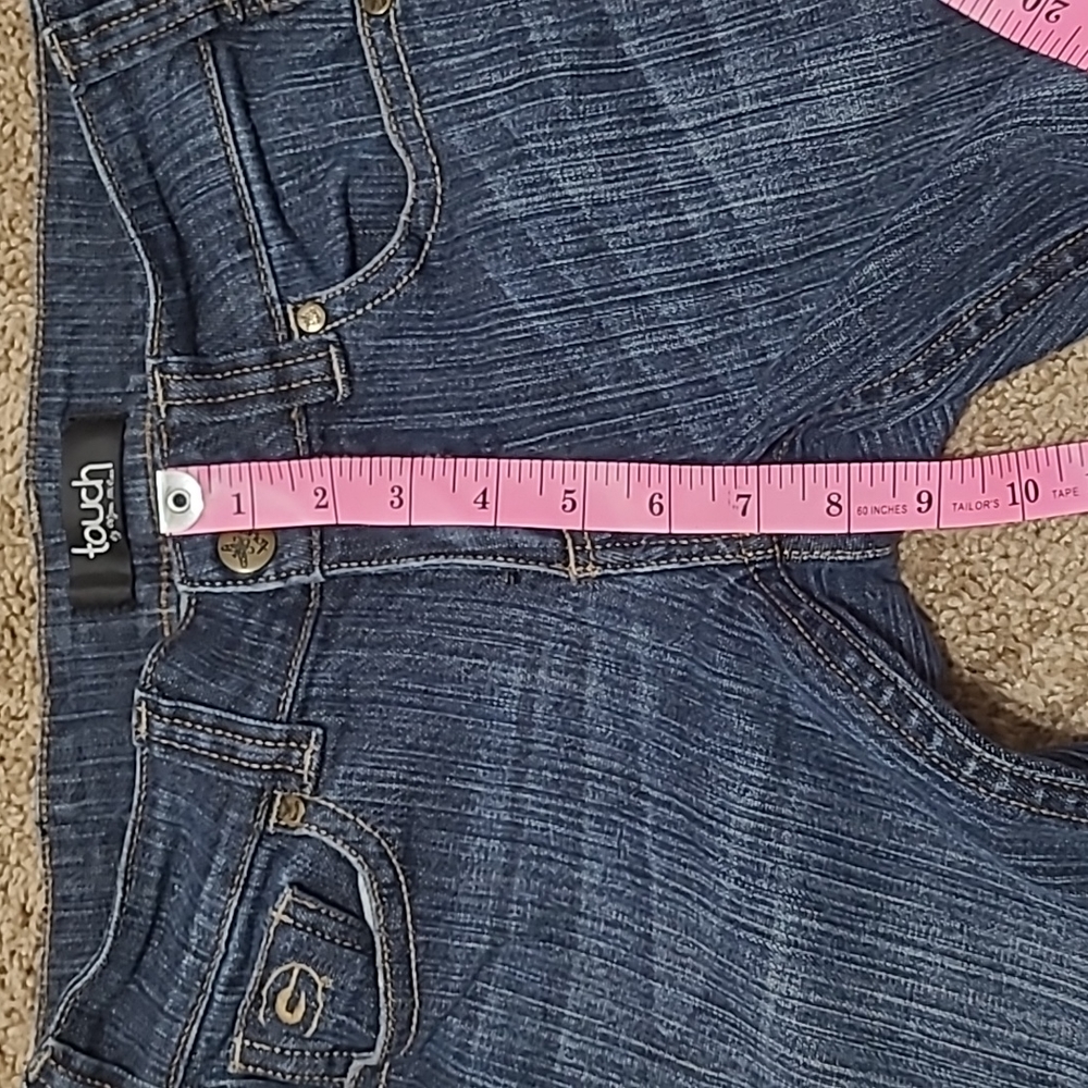 TOUCH by Alyssa Milano Lowrise Green Bay Packer Jeans Size 26 - Picture 4 of 9